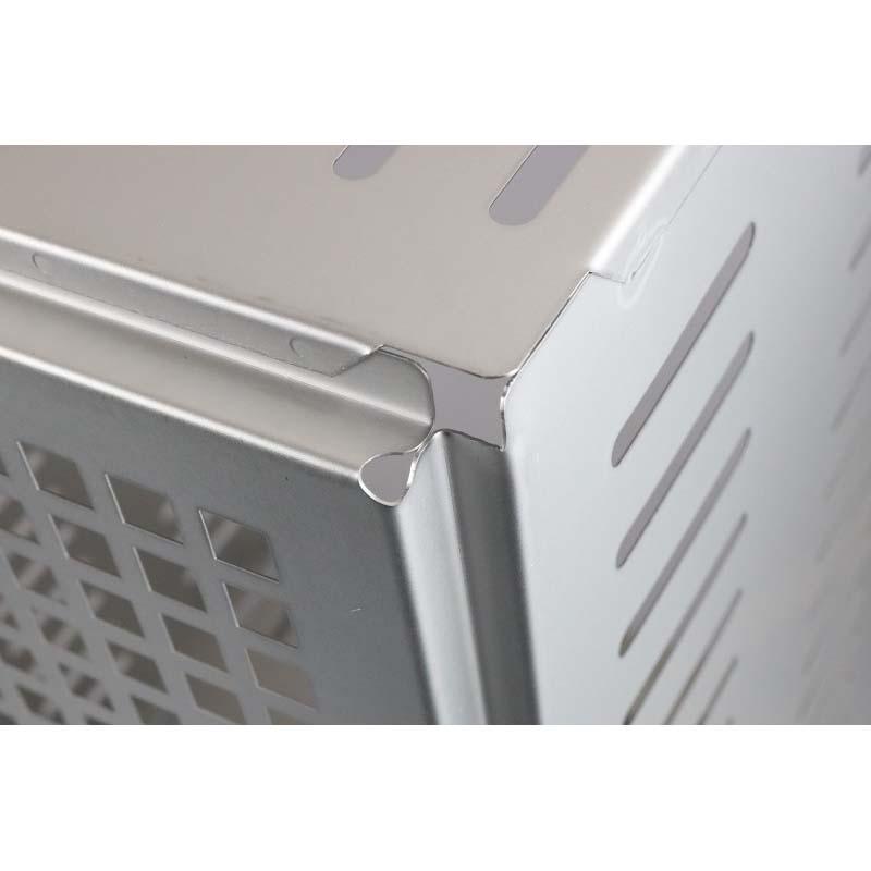 軽量ステンレスコンテナ ST-1A290 底面高通気タイプ 515×340×H290mm 丈夫で長持ち 食品工場 収穫 水切り 洗浄 運搬 保管 スギコ産業 代引不可 |  | 05