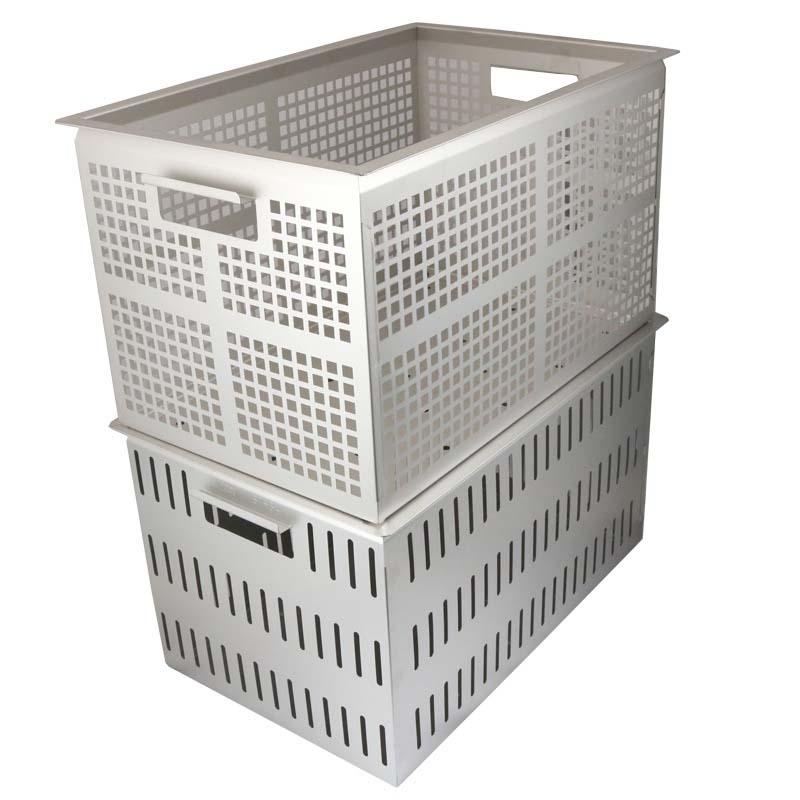 軽量ステンレスコンテナ ST-2A290 側面高通気タイプ 515×340×H290mm