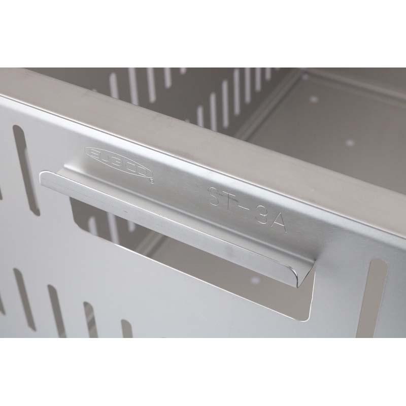 軽量ステンレスコンテナ ST-3A290 スタンダードタイプ 515×340×H290mm 丈夫で長持ち 食品工場 収穫 水切り 洗浄 運搬 保管 スギコ産業 代引不可 |  | 02