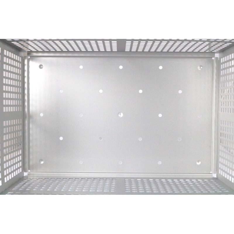 軽量ステンレスコンテナ ST-3A290 スタンダードタイプ 515×340×H290mm 丈夫で長持ち 食品工場 収穫 水切り 洗浄 運搬 保管 スギコ産業 代引不可 |  | 03