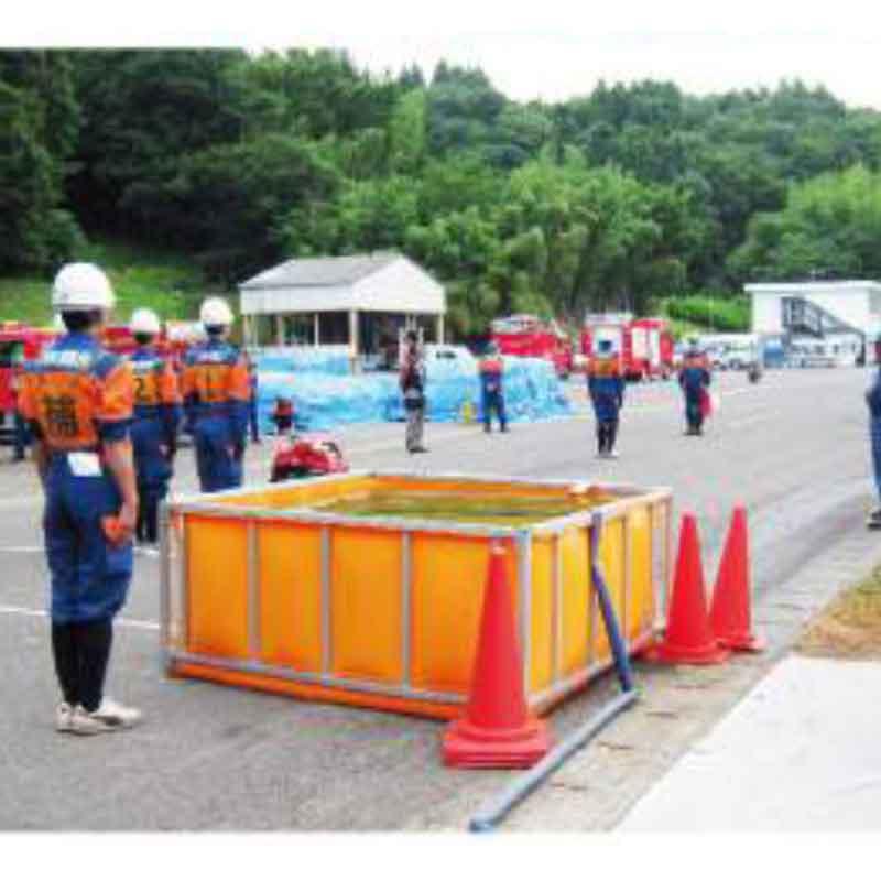 角型 消防用くみたてそう K-6 45-39 消防 水利 水槽 操法 放水 消防署 防火 消火 ナショナルマリン受注生産品 個人宅配送不可 代引不可 |  | 02