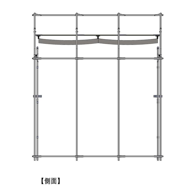 ビニスライダー 内部遮光システム 1坪ハウス仕様 ビニールハウス 暑さ対策 遮光 遮熱 佐藤産業 SATOH タS 代引不可 |  | 03
