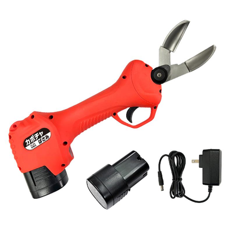 ニシガキ N-980 カボチャはさみ 電動バサミ リチウムイオンバッテリ ー 充電式 かぼちゃ 南瓜 三冨D | 