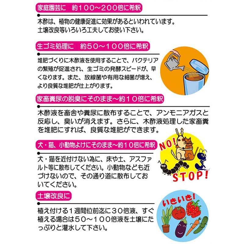 1ケース 12本 木酢原液 赤ラベル 1 5l 木酢液 ヨーキ産業 代引不可 660 農業用品販売のプラスワイズ 通販 Yahoo ショッピング
