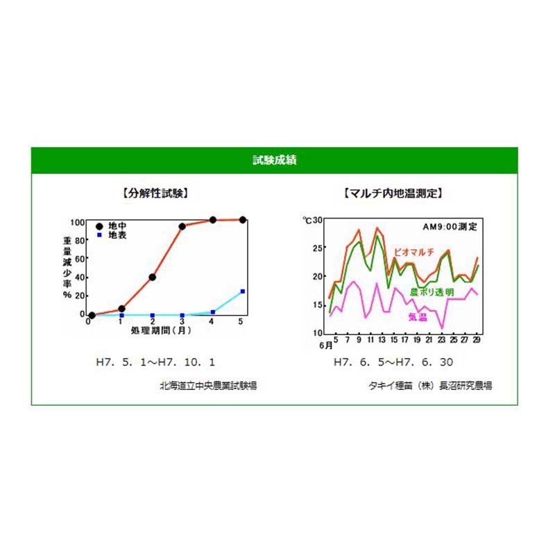 菜園用 ビオトップ 黒 生分解性フィルム 無孔品 0.018mm×135cm×50m マルチ 菜園 フィルム 米S DZ |  | 02