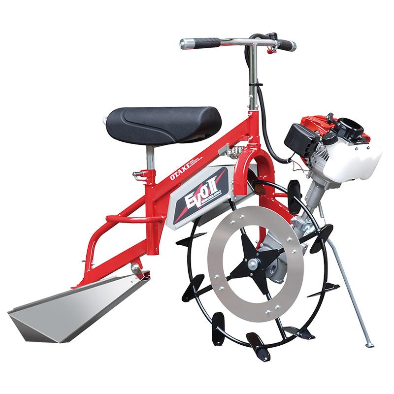 ＼予約販売／ 乗用溝切り機 のるたんEVO2 NTH-2 MS-JK 丸山エンジン 超湿田型 JK型 大竹製作所 溝切り 溝きり機 溝切機 田んぼ 中干し エボ オK DZ | 