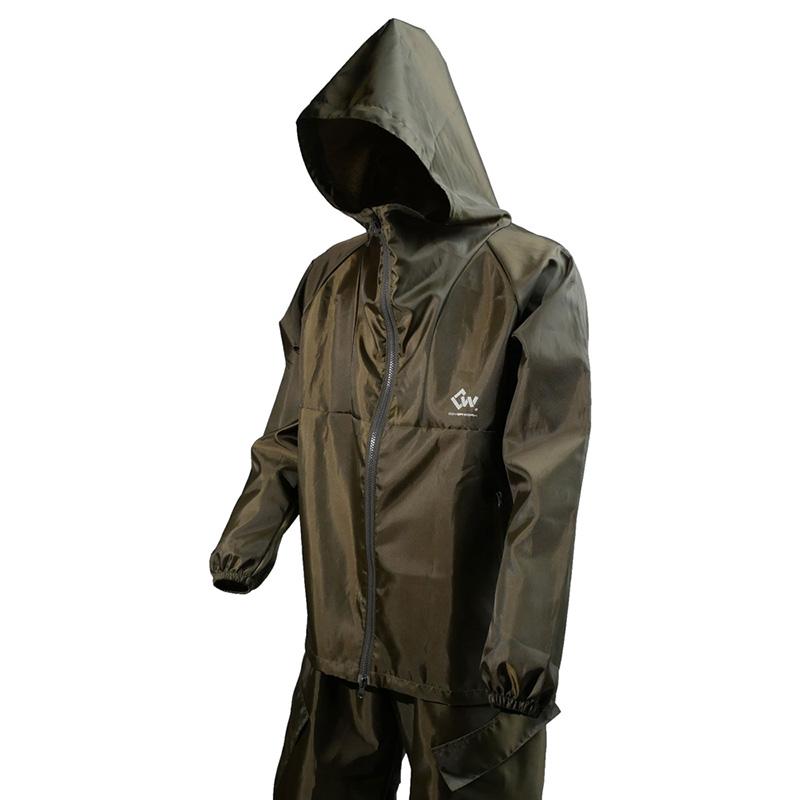 パッカブルオックスフォード フルジップヤッケ F-867 雨具 コンパクト レインウェア キャンプ 遠足 カヴァーワーク D |  | 02