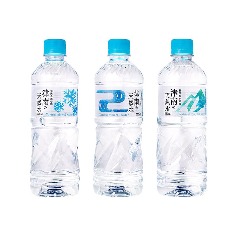 津南の天然水 550ml 24本 新潟名水の郷 ナチュラルミネラルウォーター 吉S D | 