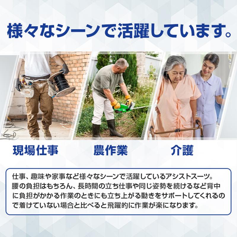 アシストベスト タスケル TA-001 3S/SS/S/M/L/LL/3L ネイビー 男女兼用 アトリエケー 作業補助 介護 農作業 運搬 シB 代引不可 |  | 07