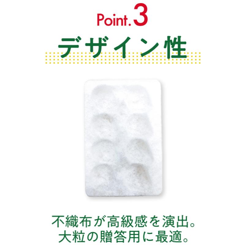 300枚 いちごハンモックトレー 133×200mm 本体 穴数選択 コバヤシ イチゴトレー 苺 パック いちご 不織布 通気性抜群 贈答用 輸出用 緩衝 日A 代引不可 |  | 05