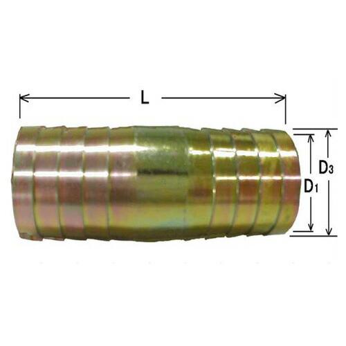 ホースニップル ストレート SN 継手 呼径250 鉄・クロメートメッキ シBD |  | 01