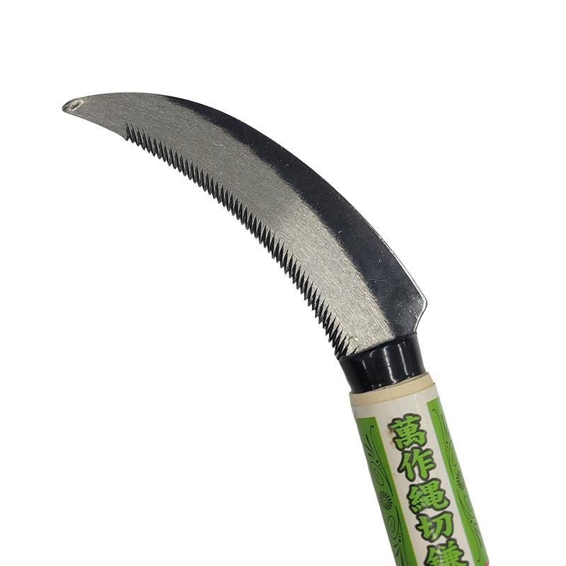 萬作縄切鎌 605120 刃渡110mm 片山利器 縄きり 草刈り 除草 野菜 収穫 農業 園芸 アウトドア 三冨DZ |  | 01