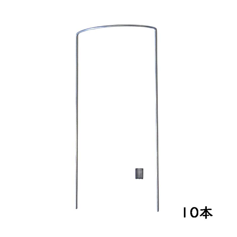 フラワーガード 接続ジョイント付 402-2 (10本1組) 幅12×高さ26×奥3cm 庭 風対策 花ささえ 園芸 支柱 鉢植え プランター ガーデニング 小KD | 