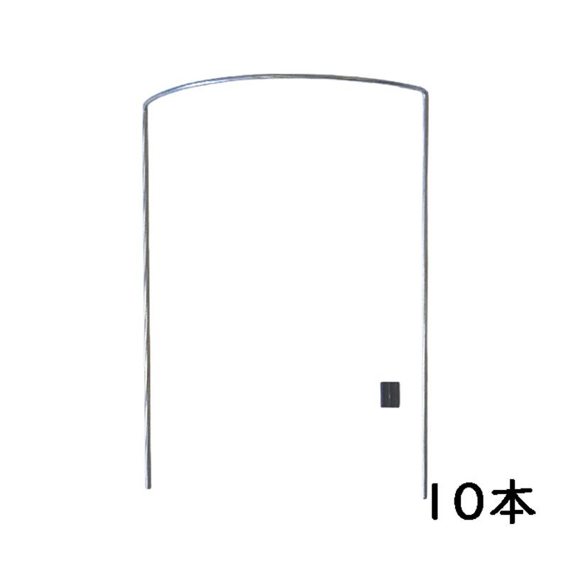 フラワーガード 接続ジョイント付 403-2 (10本1組) 幅18×高さ26×奥5cm 庭 風対策 花ささえ 園芸 支柱 鉢植え プランター ガーデニング 小KD | 