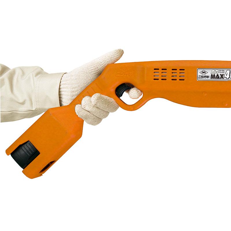 太丸MAX40 1.5m N-721 バッテリー付き 充電器付き ニシガキ工業 ピストル型 コードレス 剪定 切断 三冨D |  | 04
