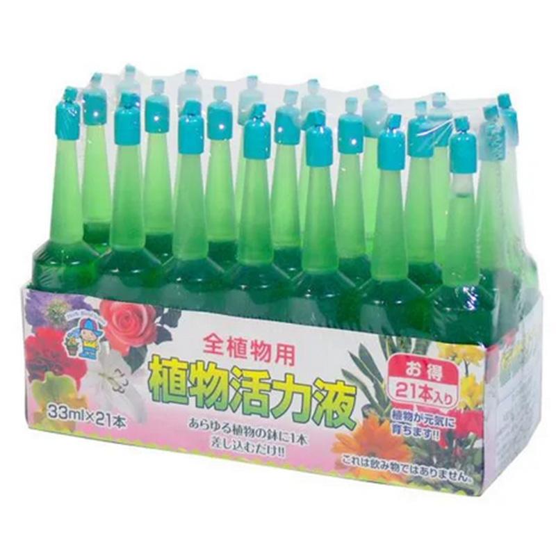 植物活力液 アンプル 33ml×21本 あかぎ園芸 6-10-5 肥料 園芸 吉S DZ | 