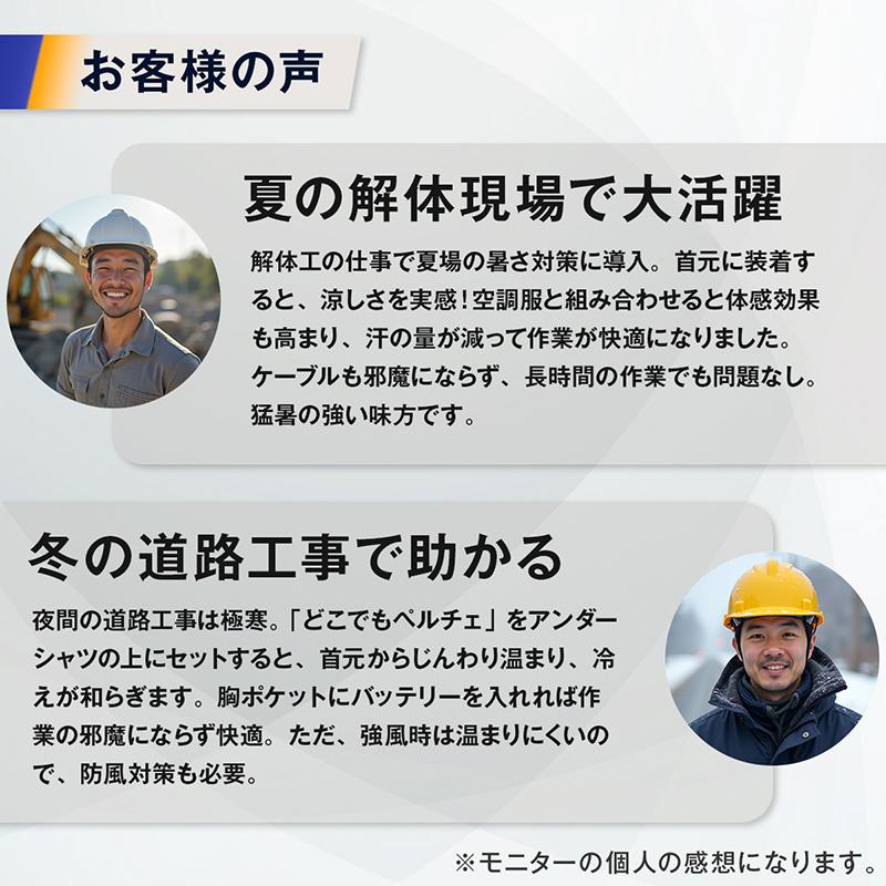 どこでもペルチェ PE-001 アトリエケー 冷却 発熱 温度調節デバイス ワンタッチで取付 熱中症対策 寒さ対策 シBD |  | 09