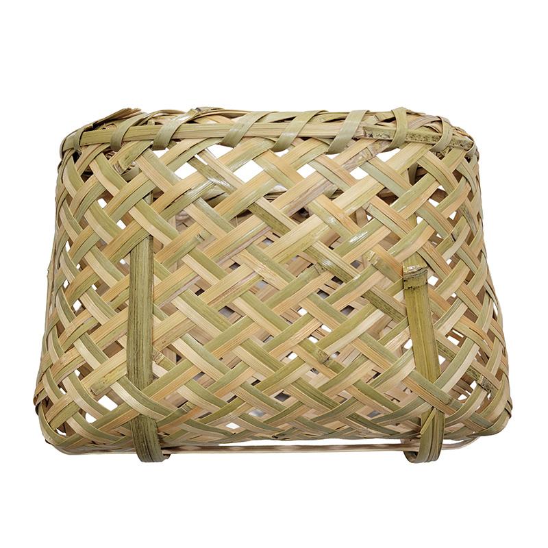腰籠 紐付き F045 J100 加藤伝蔵商店 27cm×21cm×高さ22cm 竹製 収穫かご 竹籠 D |  | 01