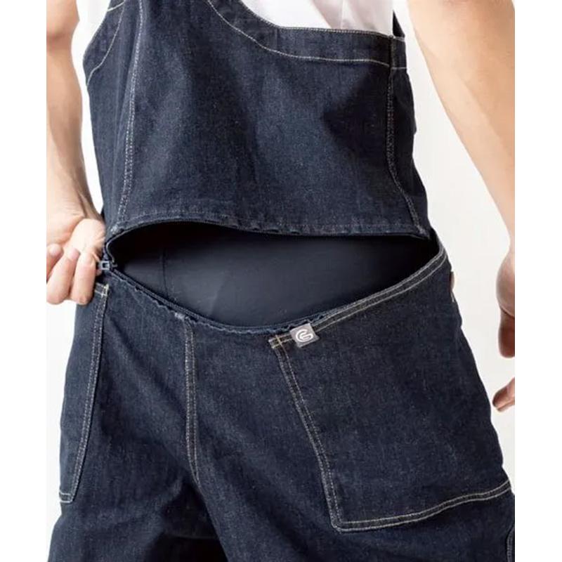 グレースエンジニアーズ GE-660 サロペット 男性用 メンズ ボーダレス デッキパンツ サロペット エP DZ |  | 04