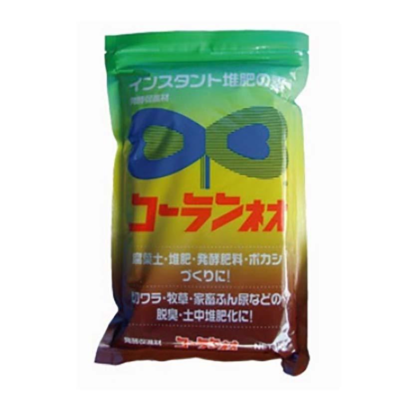 1袋 新 コーランネオ 1kg 腐熟促進 強力脱臭 堆肥 腐葉土 発酵肥料 腐葉土 堆肥 ボカシ 農業 園芸 ガーデニング 切ワラ 牧草 家畜ふん尿 脱臭 香蘭産業 サT DZ |  | 01