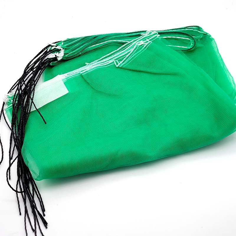 名札あり 種もみ袋 ( 種籾 ネット、種籾消毒袋 ) 大40×65cm 緑色 10枚入れ ラベル付 日A DZ |  | 01