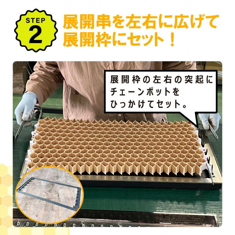 播種5点セット CP300 2 3粒LL-大 チェーンポット用 展開串 土詰ブラシ