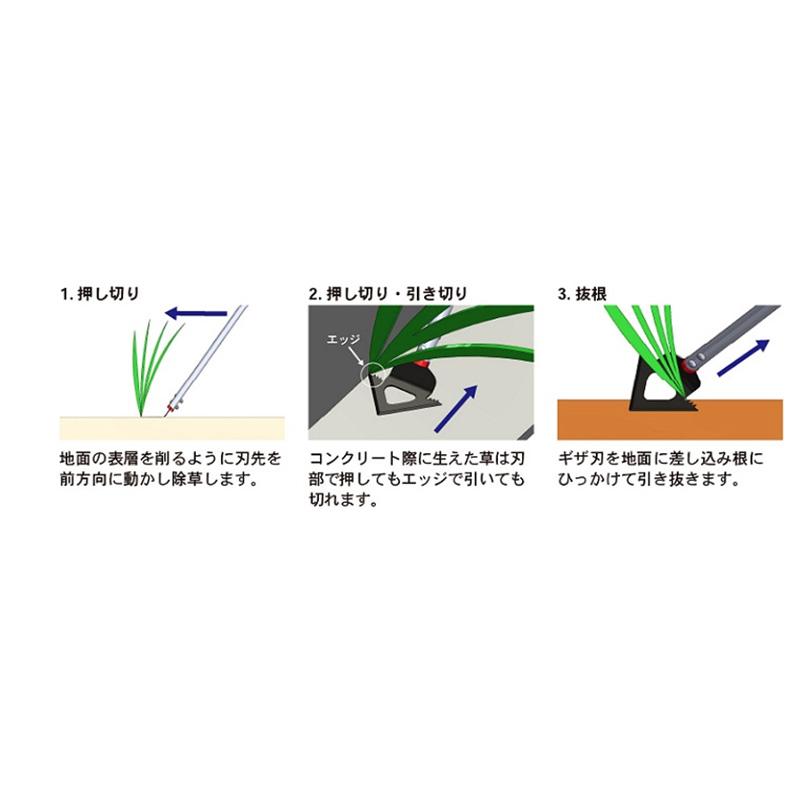 替刃のみ 雑草スクレーパー用替刃 0877 雑草 除草 草刈り 替刃 スクレーパー用 ブレード 三陽金属 三冨D |  | 03