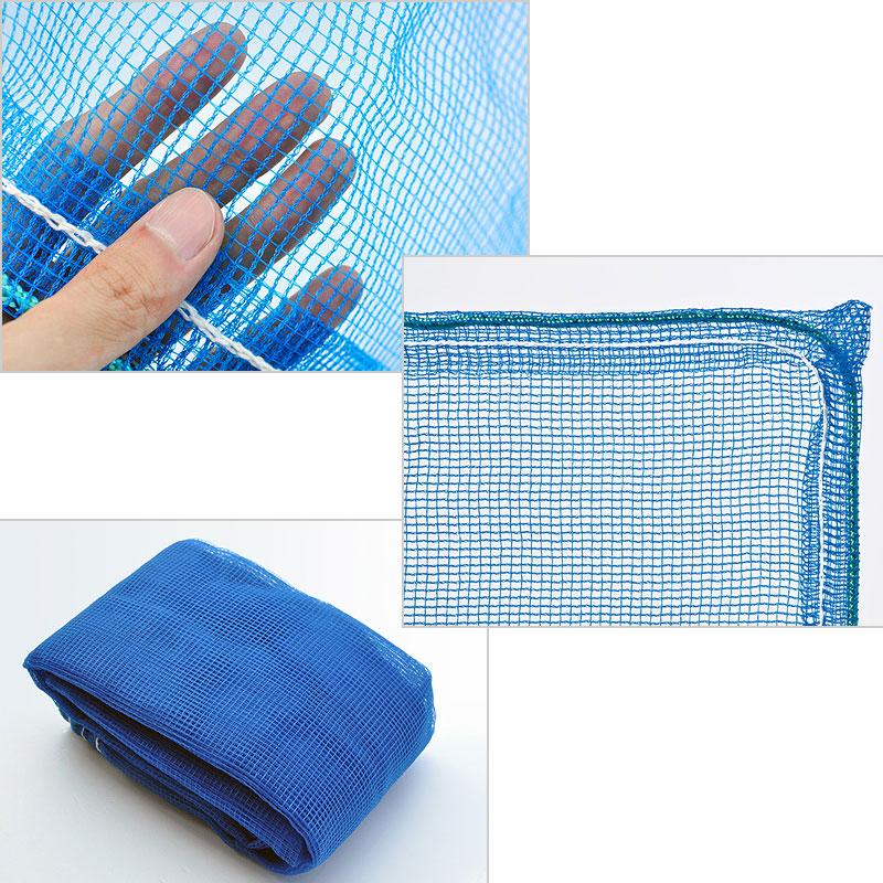 20枚セット PE ラッセル カラス よけ ネット ゴミ ステーション 防鳥 2m×3m 目合4mm ブルー 受注生産 日本マタイ 北海道不可 代引不可 |  | 01
