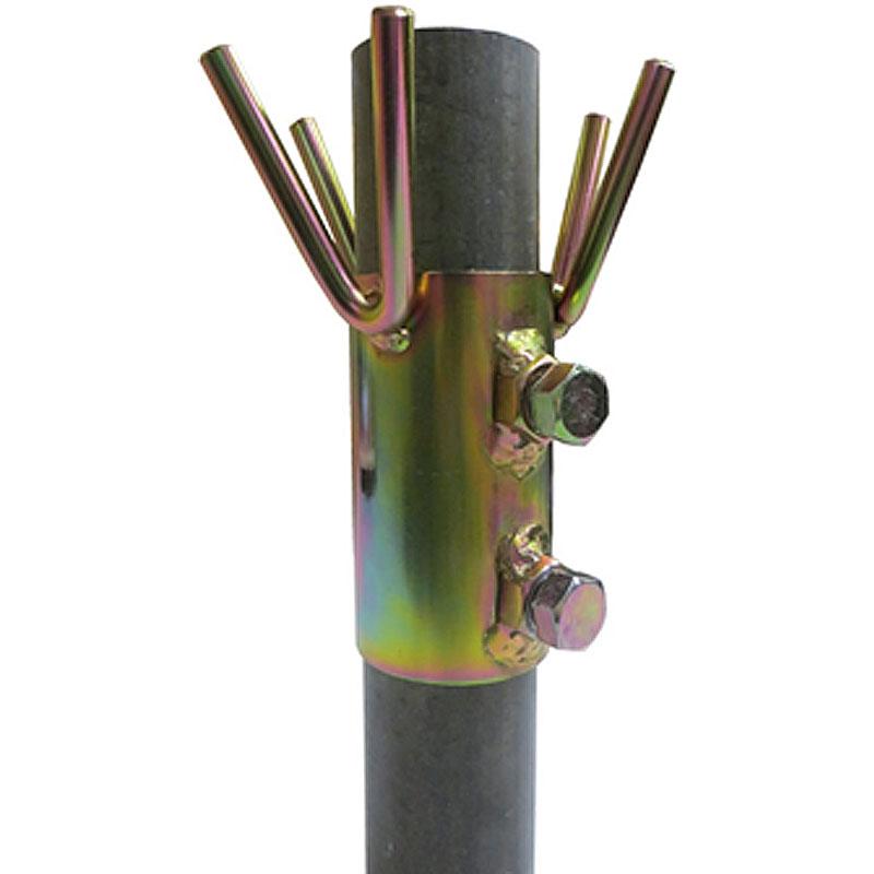 単管 用 吊り金具 吊り助 SO-T01 単管パイプ 直径 48.6 用 セキカワ 果樹棚 棚線支持 フT D |  | 01