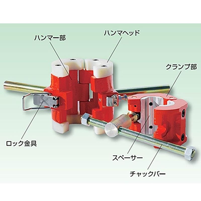 単管パイプ 用 スライド式 打ち込み 器 スライドハンマー GS50 直径 48.6 cm 手動 杭打ち機 サンエー 代引不可 |  | 01