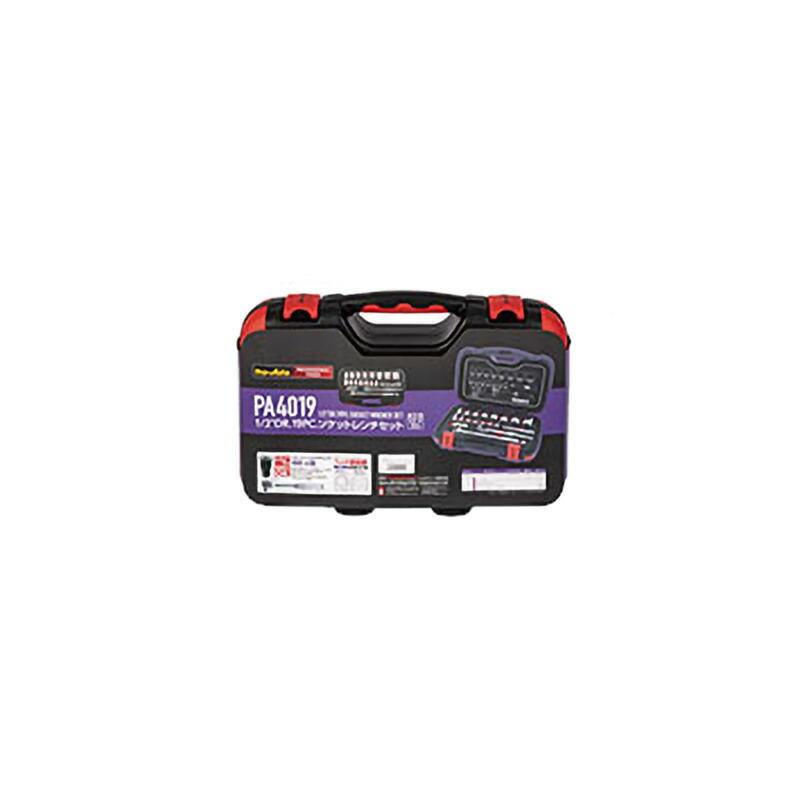 1/2 DR.19PC.ソケットレンチセット PA4019 レンチ ソケットレンチ スエカゲツール SEK-TOOLS 三冨D : 農業用品 ...