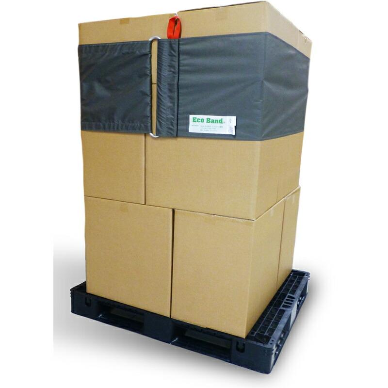 5本 エコバンド パレット用 OR-L65 幅65cm オリーブ その他用 エコシステム カ施 代引不可 | 