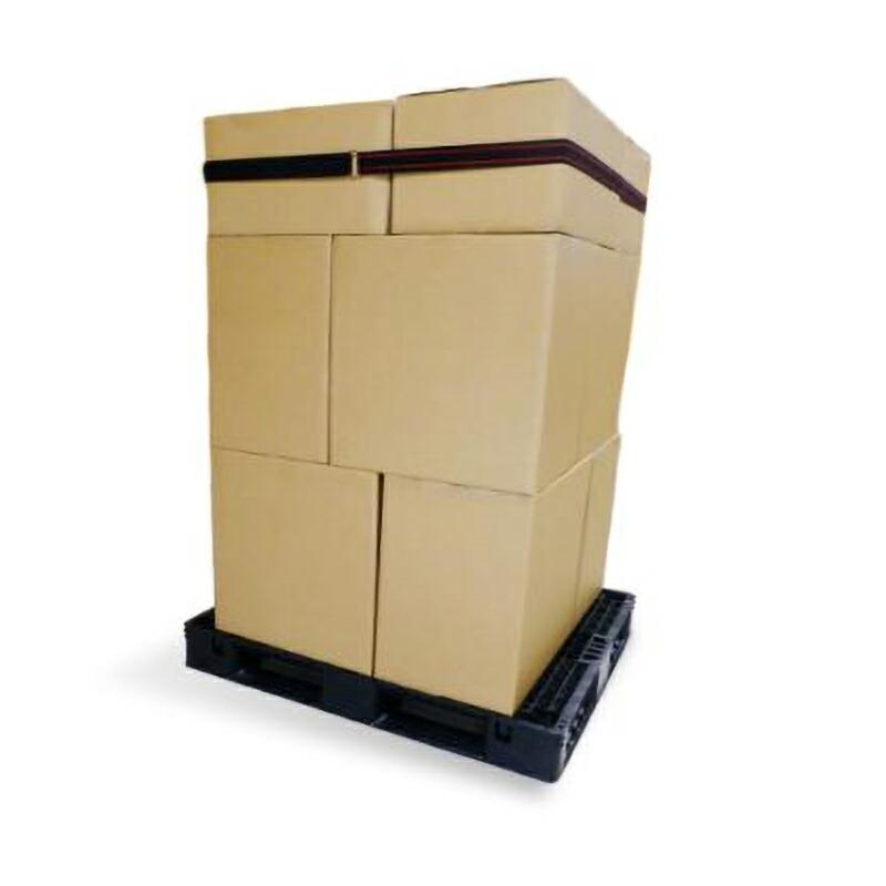 10本 エコベルト ビニールパレット用 HB-S 幅5cm 長さ430cm 赤 パレット用ベルト エコシステム カ施 代引不可 |  | 02