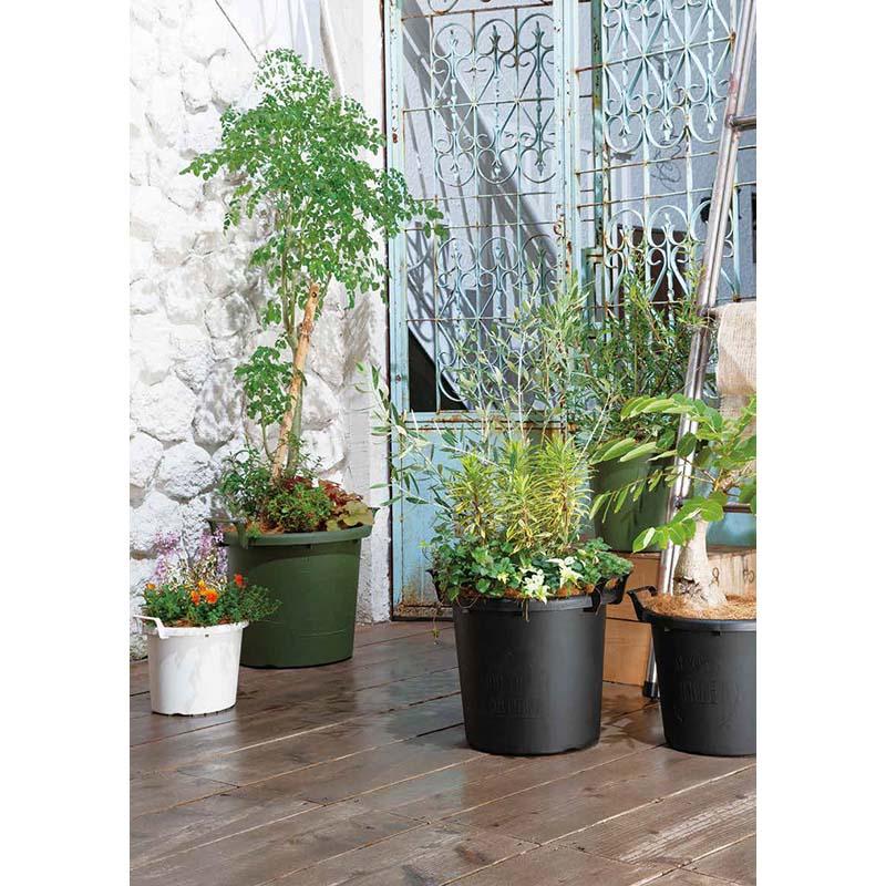 90個 グロウコンテナ 18型 グリーン 大和プラスチック 1.8L200×170×H155mm プランター 丸型 ポット 緑 鉢 タS 個人宅配送不可 北海道不可 代引不可 |  | 02