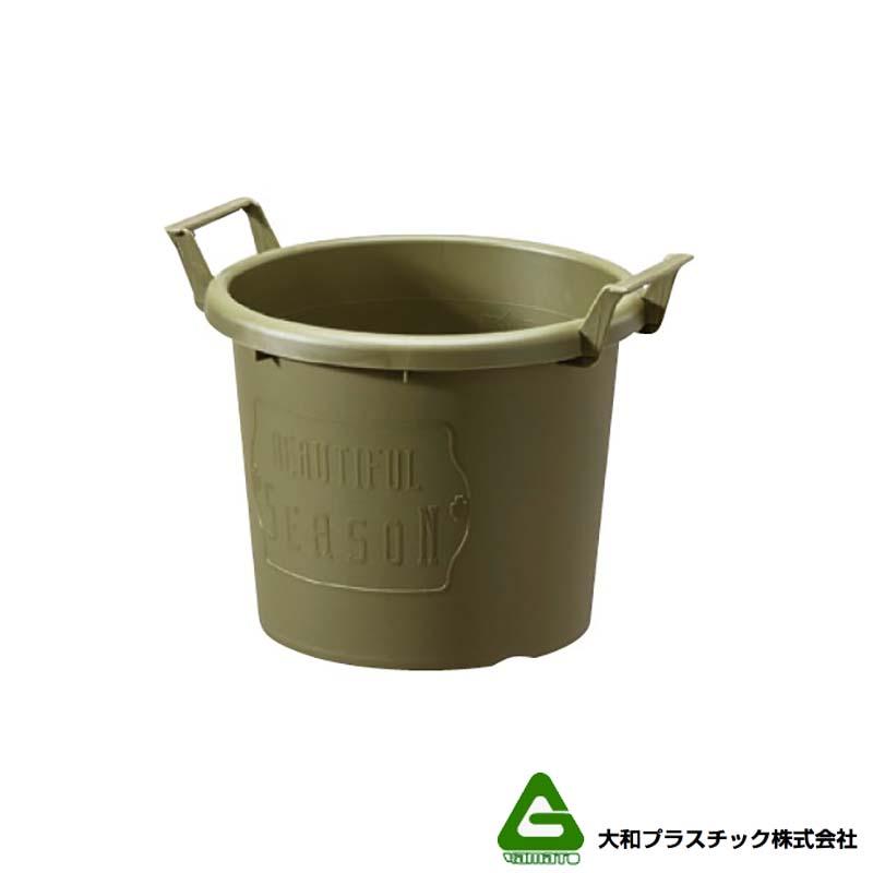 40個 グロウコンテナ 24型 グリーン 大和プラスチック 5.5L 280