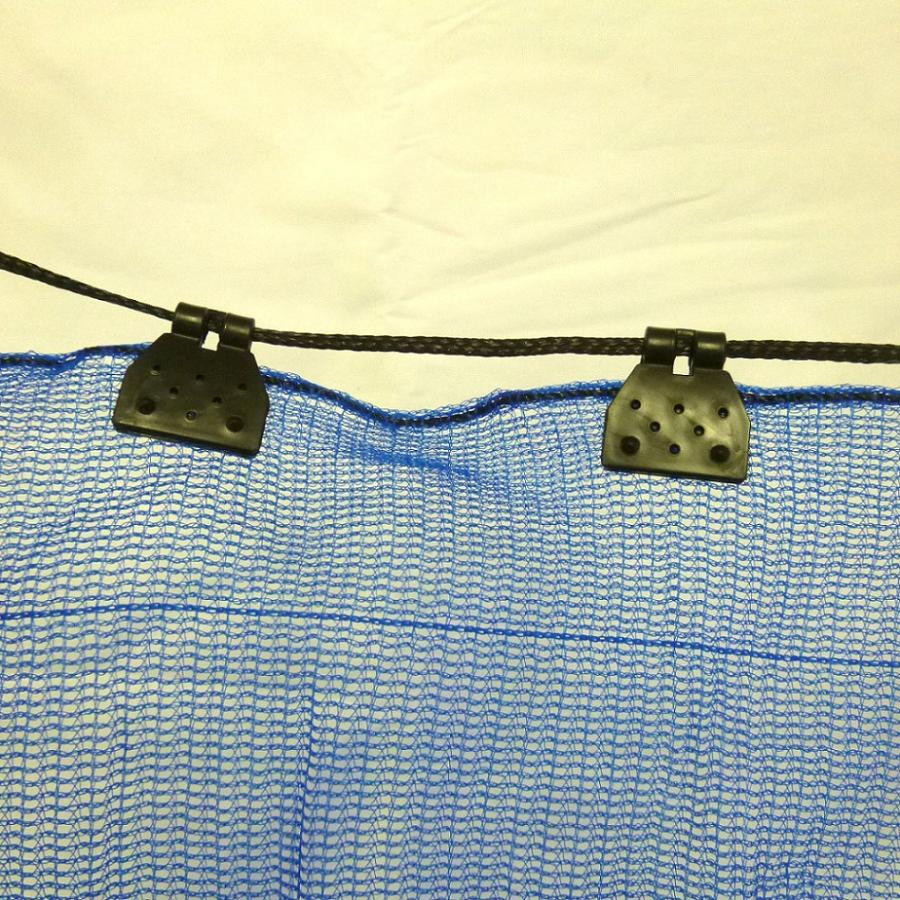 100個×48袋 プラ ネット吊りクリップ 遮光ネット 防鳥ネット 防風ネット 防虫ネット を 吊り紐に引っ掛けるための クリップ シN 代引不可 | SHINSEI | 02