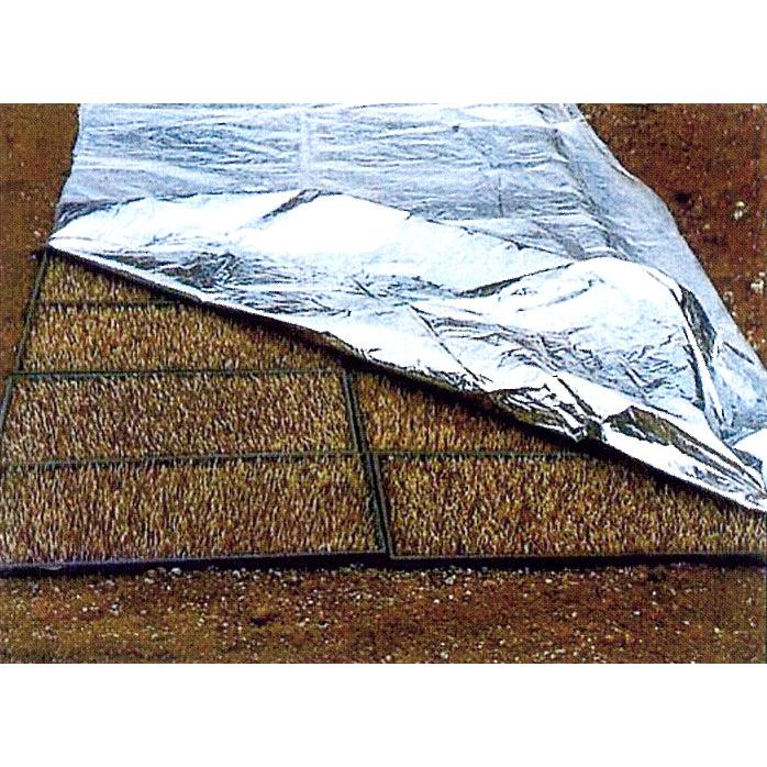 10本 サンカットシート 1.8×30m 育苗用シート 水稲用 苗焼け防止 果樹用 アルミ反射 反射フィルム 反射シート 三京化成工業 ハオ 北海道不可 代引不可 |  | 02