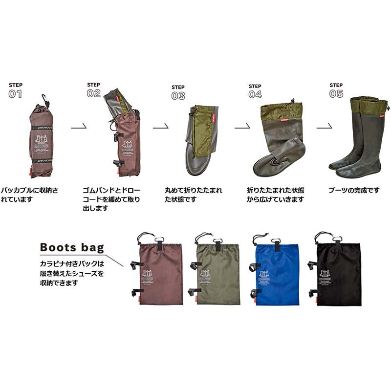 pokeboo ポケブー 長靴 農業用 園芸用 ガーデニング 野外フェス キャンプ 釣り 防水 ATOM アトム 三冨 D |  | 07
