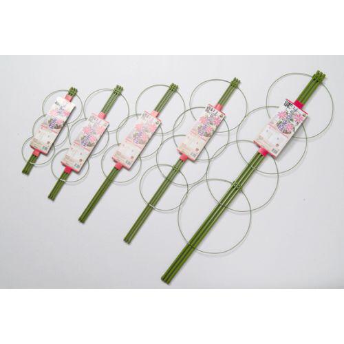 リング支柱 75cm 直径 7mm×75cm 植木鉢用 第一ビニール 金TD |  | 01