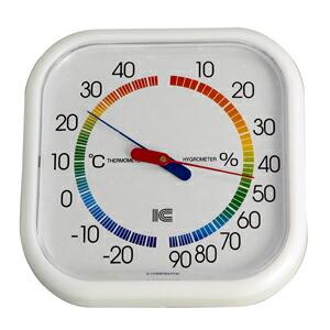 温湿度計 サーモ430 スクエア130 アイシー 金TD | 