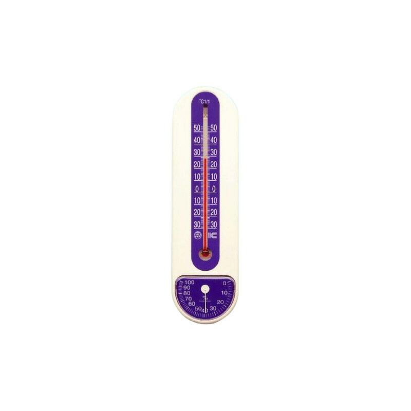 温湿度計 サーモ500 ( ブルー/ブラウン) アイシー 金TD | 