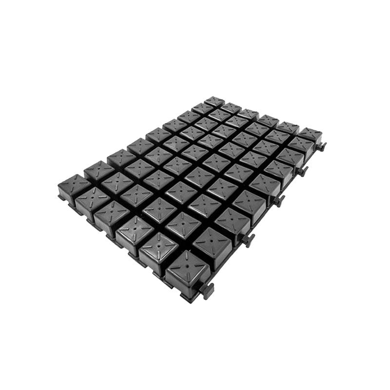 daim ガーデンステップ 1枚 幅30cm×長さ45cm×高さ3cm 連結式 園芸 通路マット 防草 第一ビニール 金TD | 