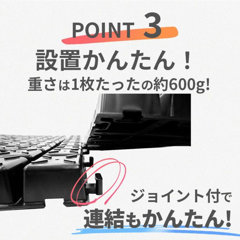 daim ガーデンステップ 1枚 幅30cm×長さ45cm×高さ3cm 連結式 園芸 通路マット 防草 第一ビニール 金TD |  | 06