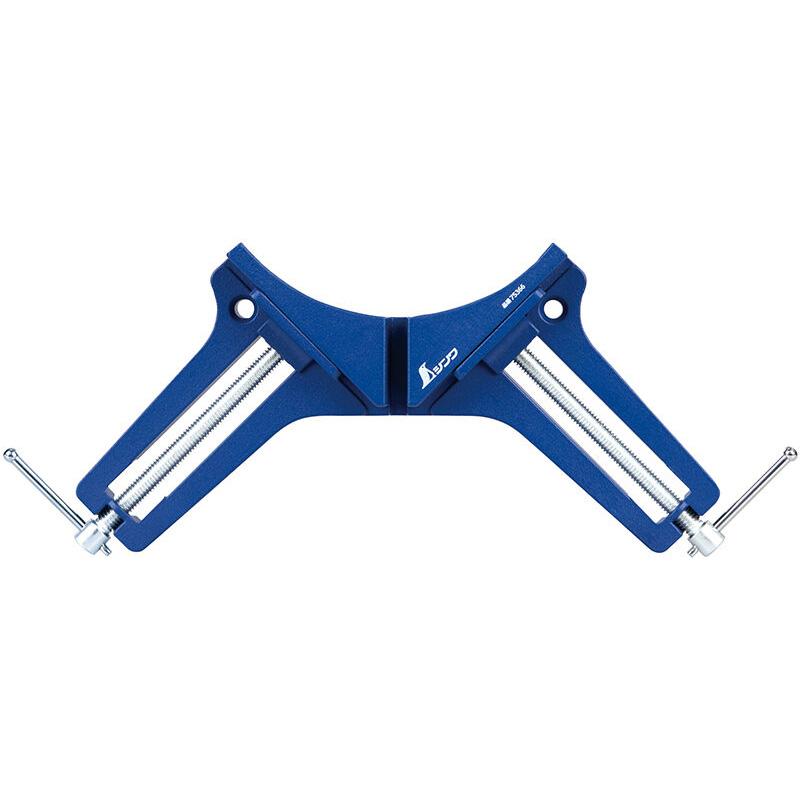 クランプ コーナークランプ 75mm アルミ製 仮止め 圧着 固定 75366 シンワ測定 H | 