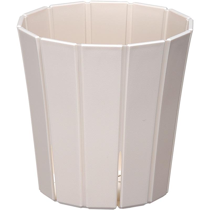 鉢 スリットオアシス 5号 ホワイト 80個 おしゃれ シンプル アップルウェアー タSD | 