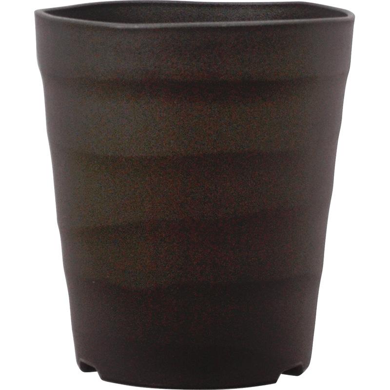 鉢 クラフトポット 15型 ダークブラウン 96個 おしゃれ アップルウェアー タSD | 