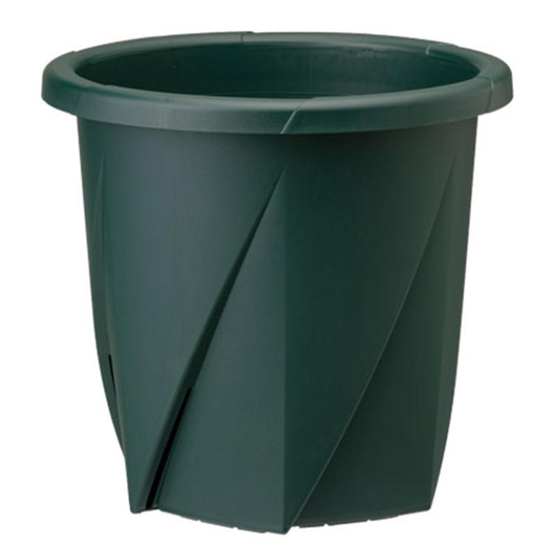 根はりポット 30号 ダークグリーン 24個 大和プラスチック 鉢 ポット 大型 野菜 果樹 タS 個人宅配送不可 代引不可 | 