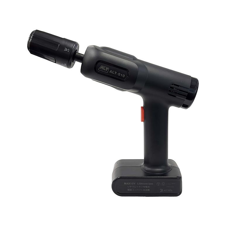 リチウムイオン充電式電動コンパクト洗浄機 ALT-S10 6台 掃除 洗車 軽量 アルミス 代引不可 | 