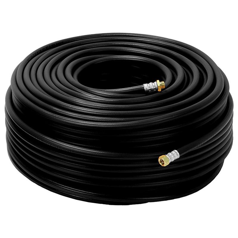 高圧ホース Ｔ 8.5×100ｍＫ付G1/4 黒 14.5 H110958 麻場 カ園 個人宅配送不可 代引不可 | 
