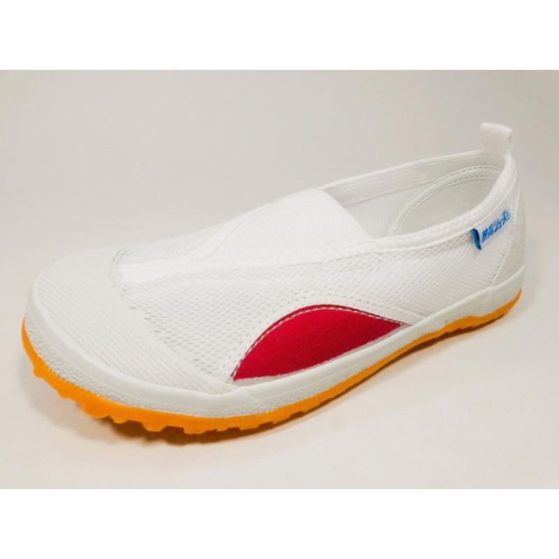 教育シューズA (エース) カラー選択 サイズ選択 21cm〜30cm 運動靴 上履き 体育館 学校用シューズ 子供 大人 シューズ メッシュ生地 通気性 衝撃吸収 三カD |  | 08